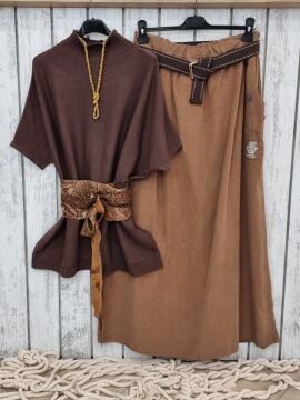 Mercan Hardal Sarı Kolye