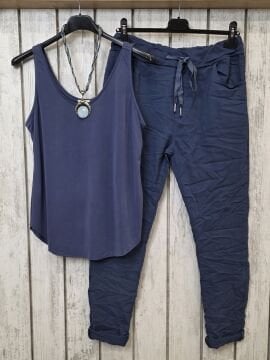 Denim Mavi Jarse Atlet