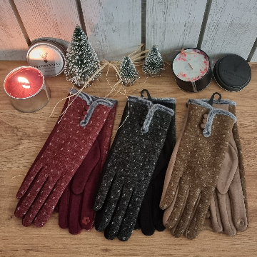 Triko Kürklü Eldiven