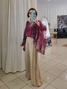 İtalyan İpek Pantolon Bal