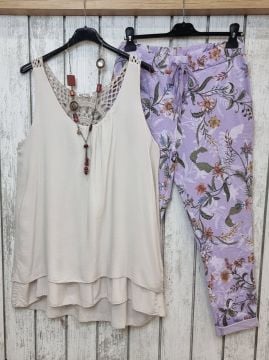 Özel Tasarım Metalik Mürdüm Uzun Kolye