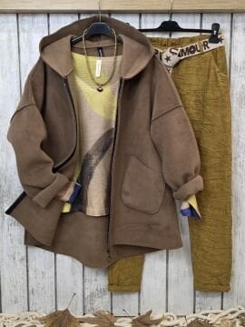 İtalyan Scuba  Kaban Camel