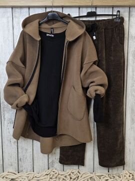 İtalyan Scuba  Kaban Camel Kahve