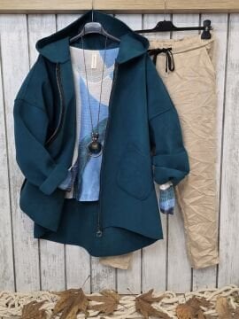 İtalyan Scuba Kaban Petrol Mavi