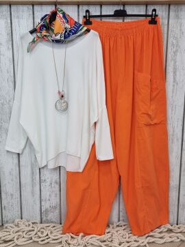 Yumuşak Doku Basic Triko Kazak İtalyan Beyaz