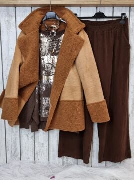 İçi Peluş İtalyan Napa Kaban Taba