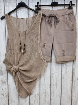 Oversize File Atlet Vizon Bej
