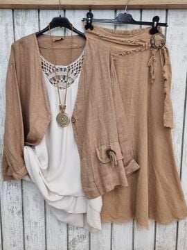 Gold Ottoman Halka Kolye