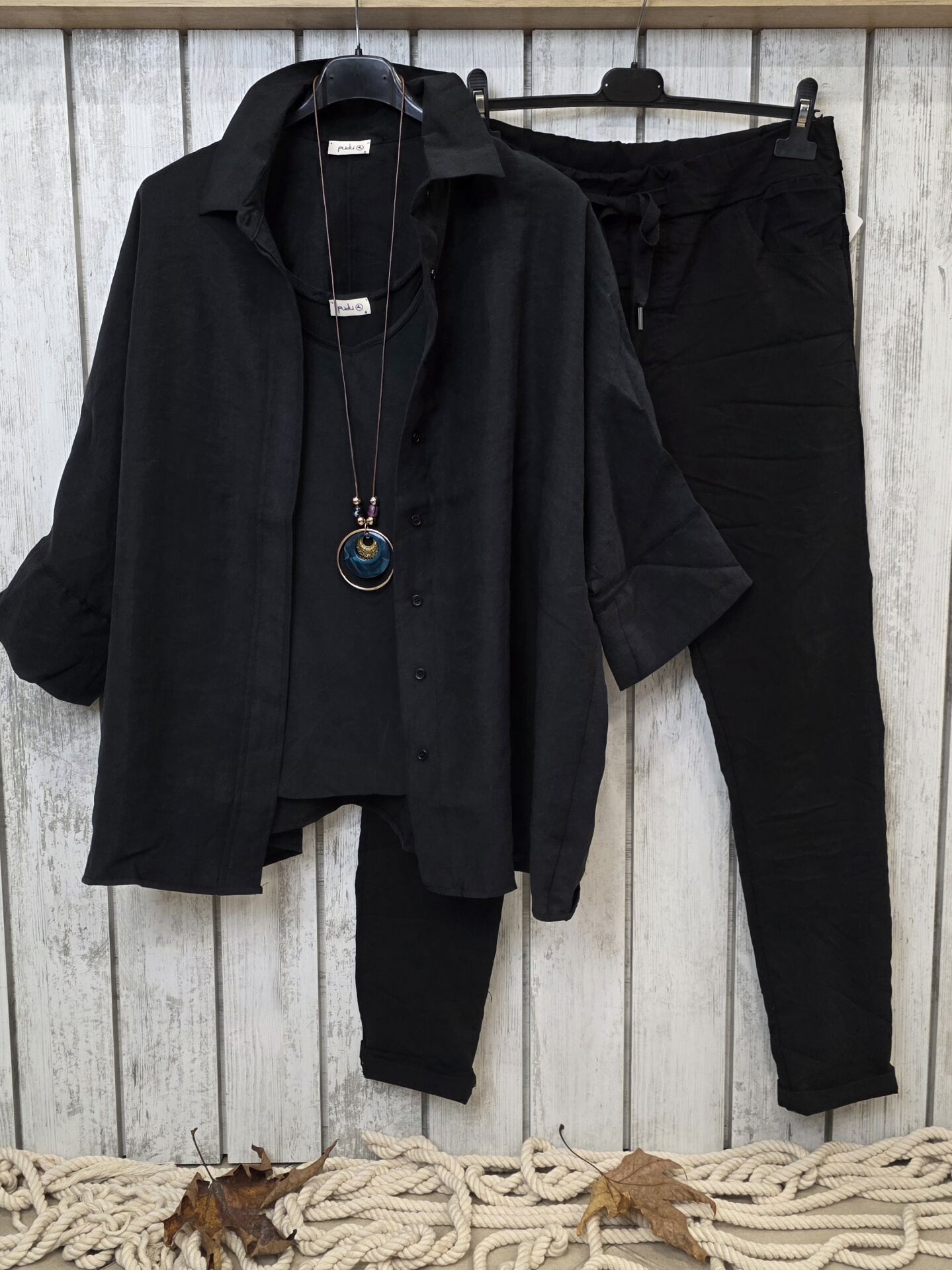 Likralı İtalyan Pantolon Siyah