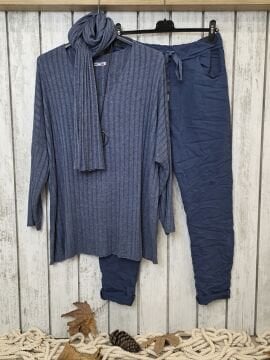 Likralı İtalyan Pantolon Denim