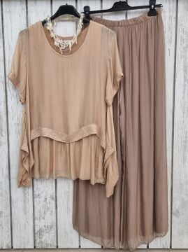 Midye Kabuğu Sedefli Sıralı Kolye